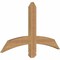Ekena Millwork Bellingham Timber Gable Bracket, Western Red Cedar, 36"W x 21"H x 1 1/2"D x 3 1/2"F, 14/12 Pitch GBW036X21X0204BEL00SWR - alternate 3